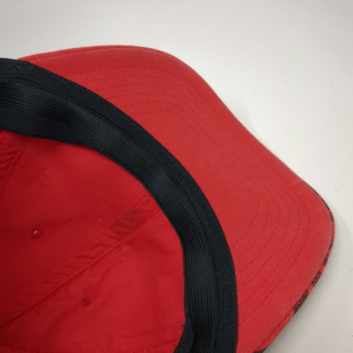 Polaris Baseball Cap Red One Size Fitted TekFlex Racing Graphics Star Logo Hat