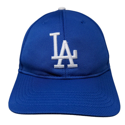 OC Sports Men's Strapback Hat Blue OSFM Embroidered LA Dodgers Logo MLB