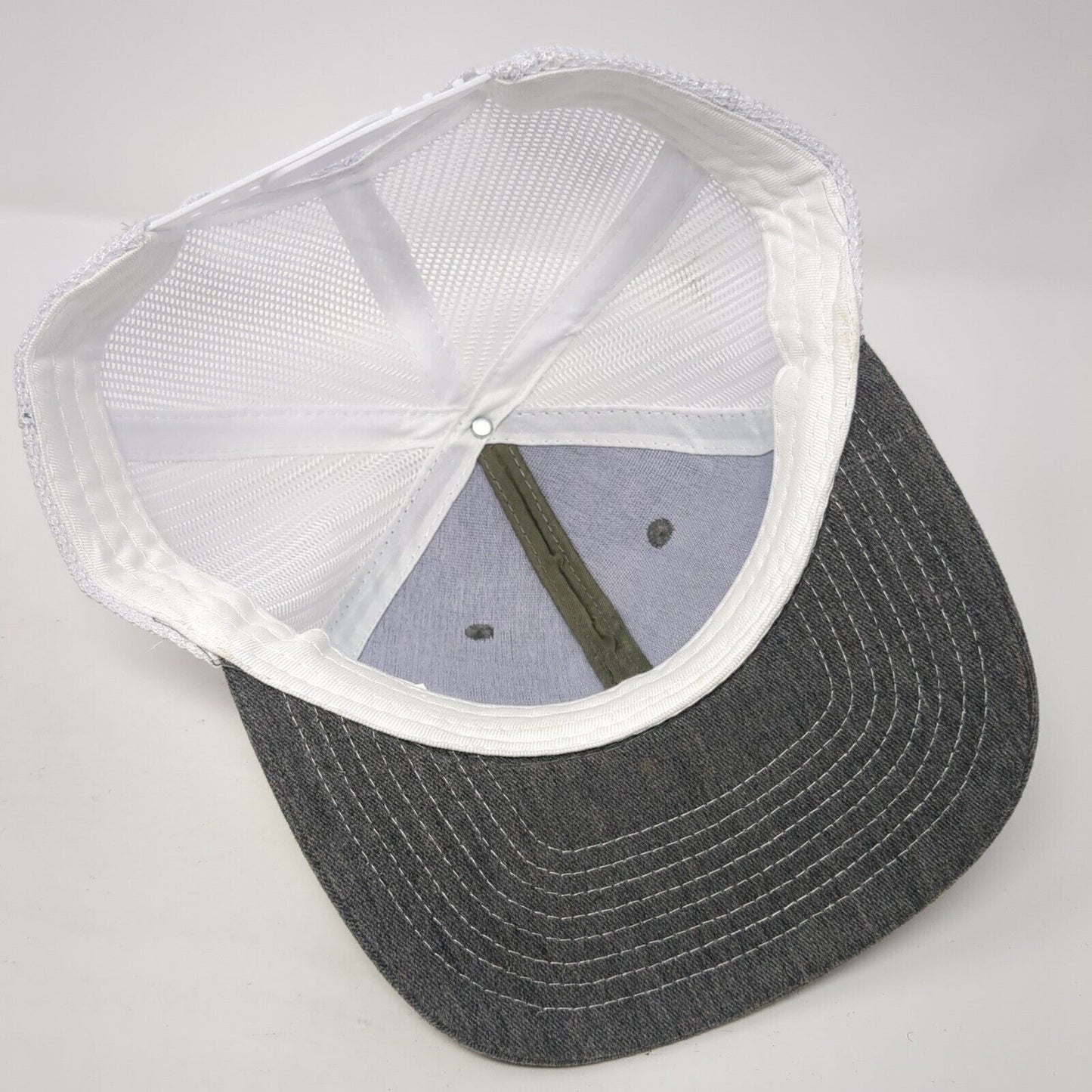 NAPA Snapback Mesh Back Trucker Hat Gray One Size 6 Panel Colorblock