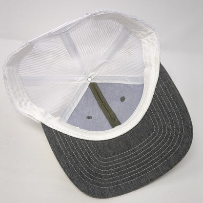 NAPA Snapback Mesh Back Trucker Hat Gray One Size 6 Panel Colorblock