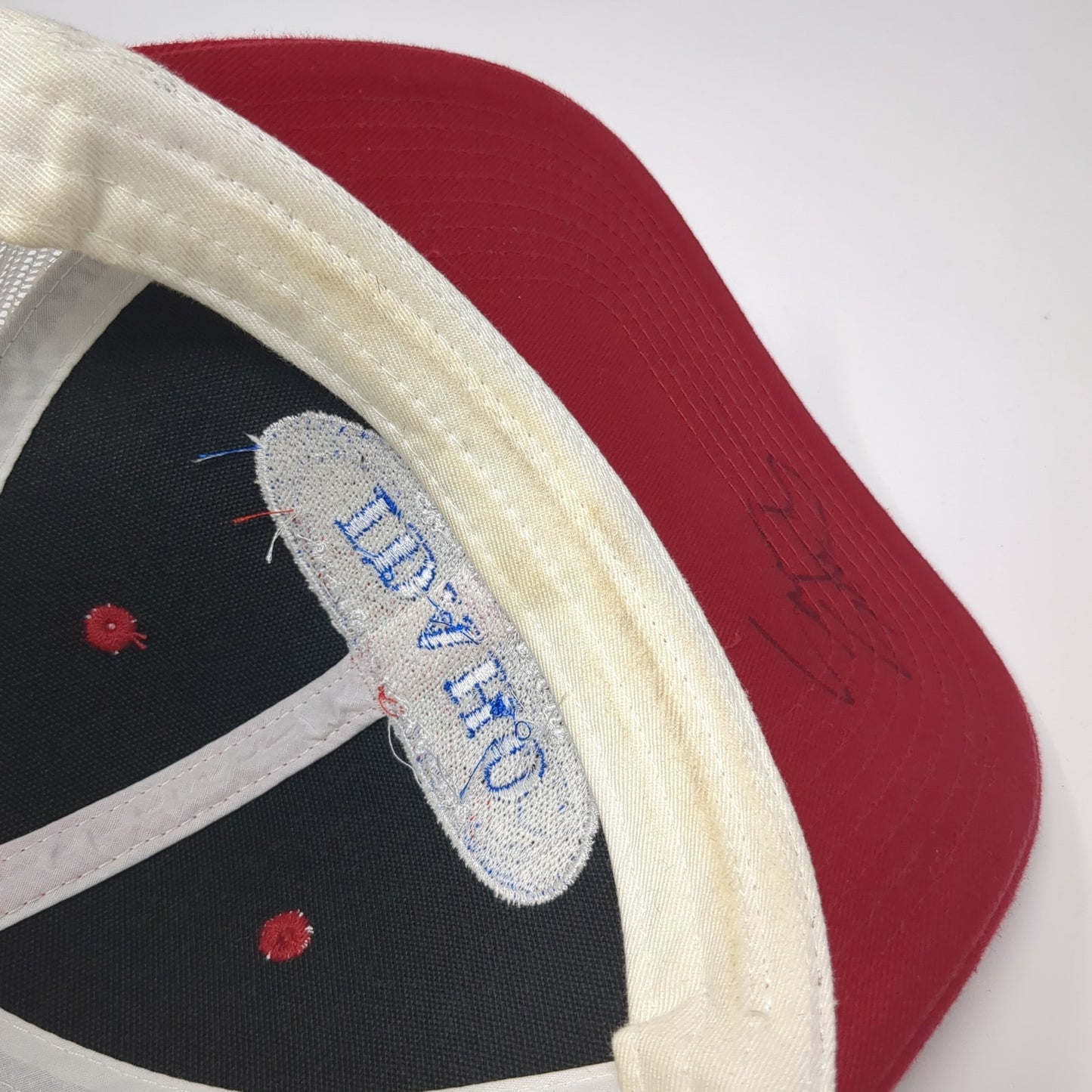 Interscholastic Idaho Cycling League Trucker Hat Red One Size Mesh Back