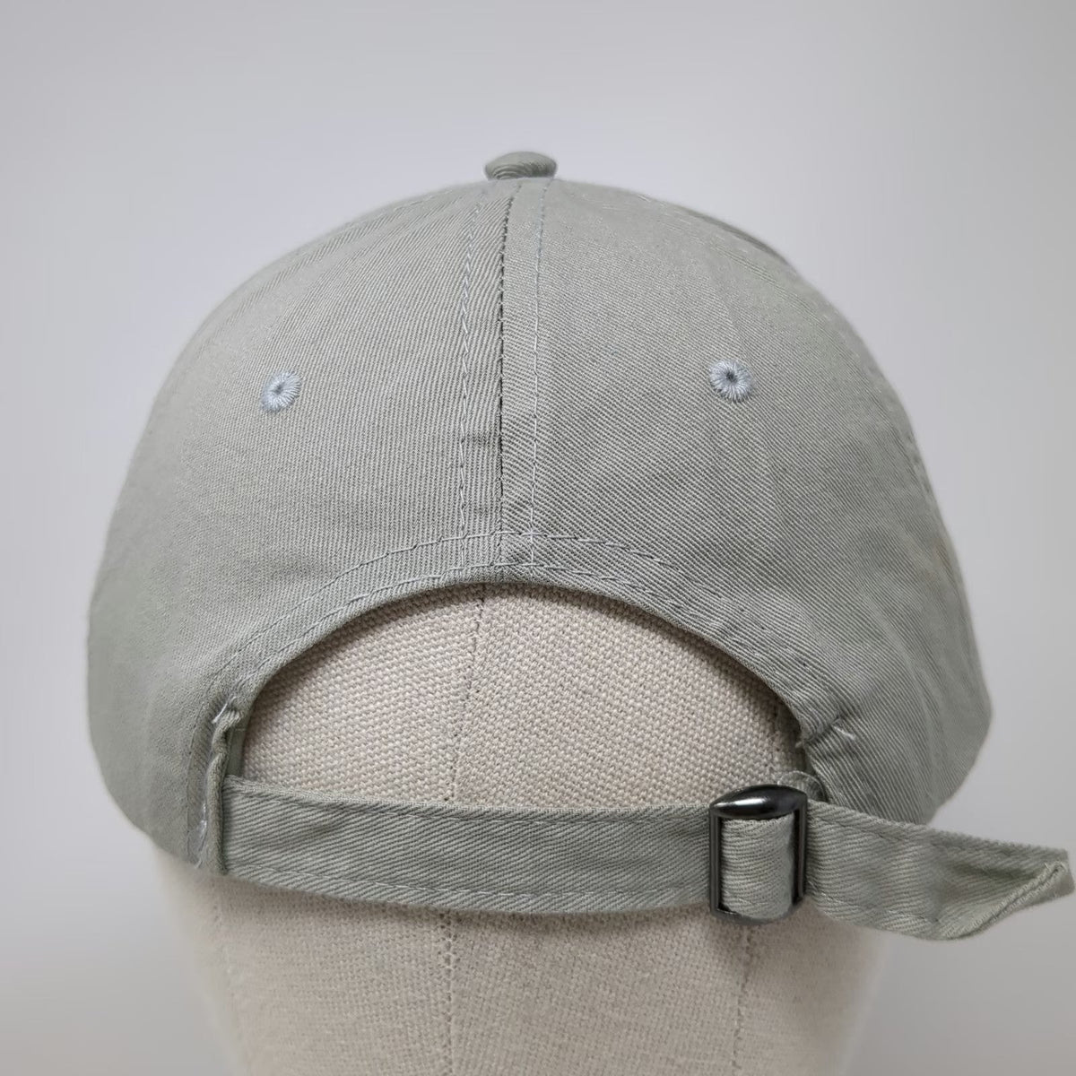 Vista 5 Panel Gray Blue OSFM Polaris Capital Management Slideback Hat Finance