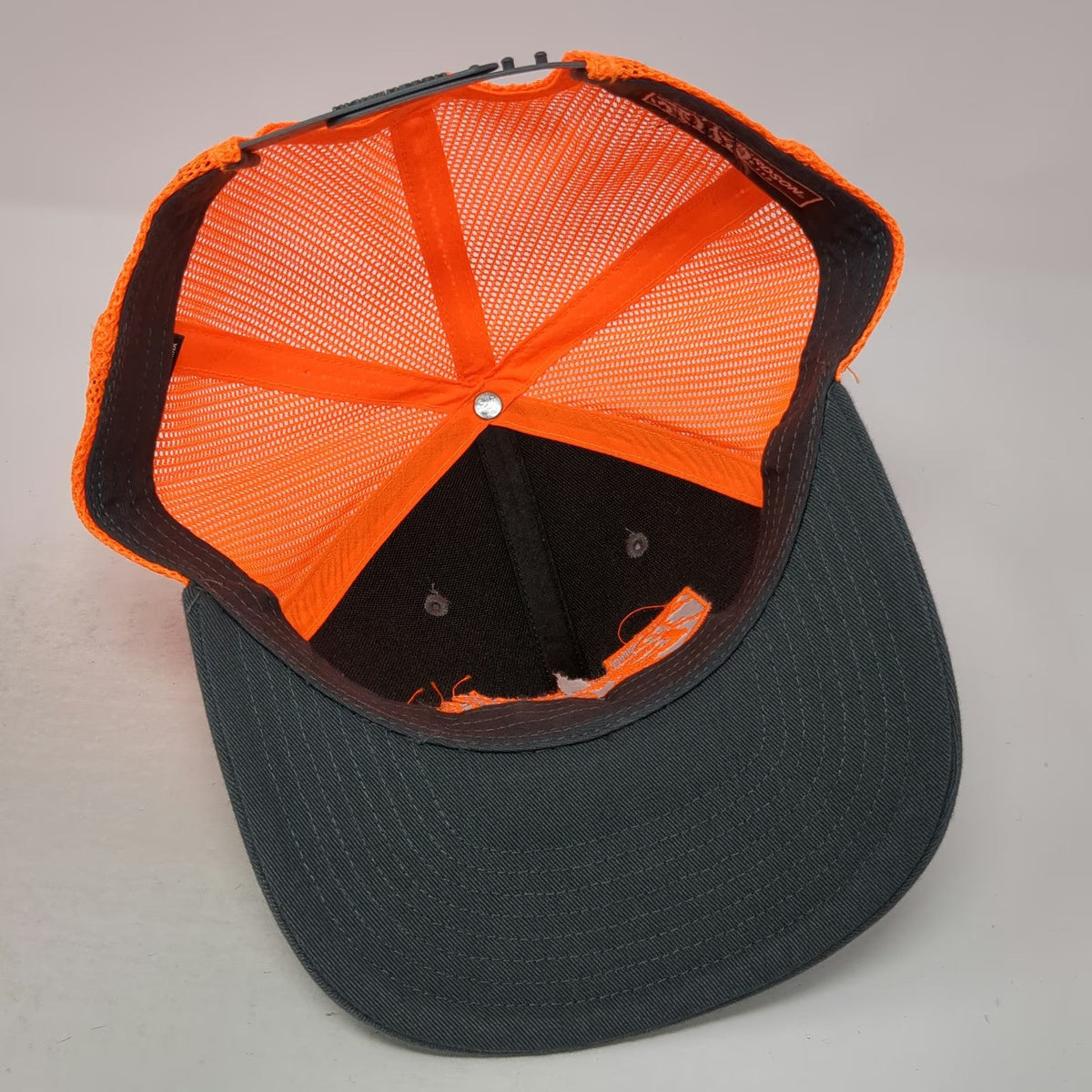 Richardson Trucker Hat Black Orange One Size Nevada Chukar Foundation 2019 Mesh