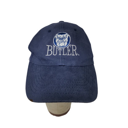 Butler Bulldogs Horizon League Strapback Hat Embroidered Logo Stains SEE DESC