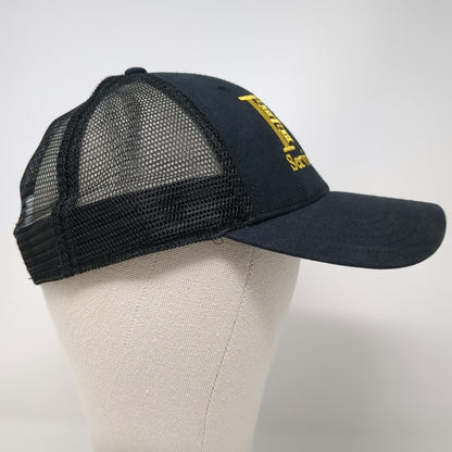 The North Face Trucker Hat Black Yellow One Size Mesh Snapback F&E Services Inc
