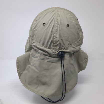 Outdoor Cap Trapper Hat Brown One Size Adjustable Drawstring Ear Flap Blank