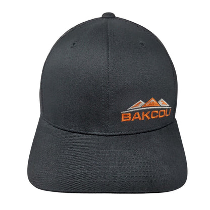 BAKCOU Tribe Member Snapback Trucker Hat Black One Size Adjustable Mesh Back