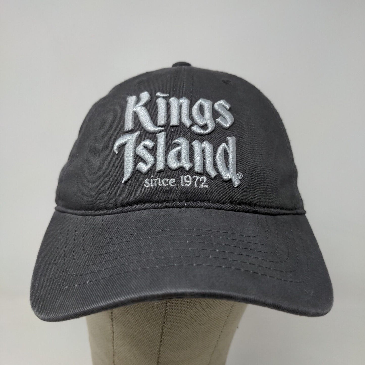 Jacobson Men's Strapback Hat Adjustable Embroidered King's Island Logo