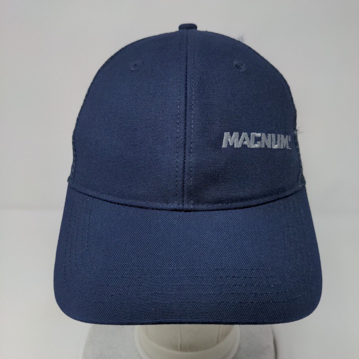 Magnum Strapback Mesh Back Trucker Hat Blue OSFA Carhartt Adjustable
