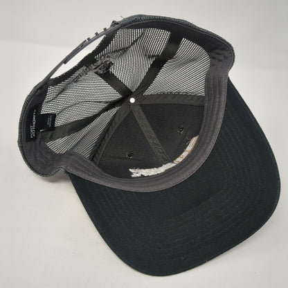 3D Super Carry Federal Trucker Hat Black One Size Adjustable Mesh Port Authority
