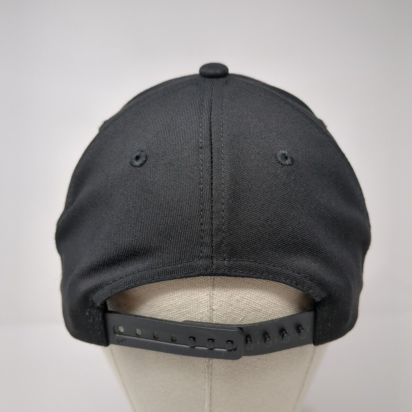 Smart Level Snapback Hat Black One Size Adjustable Embroidered Flexfit NU