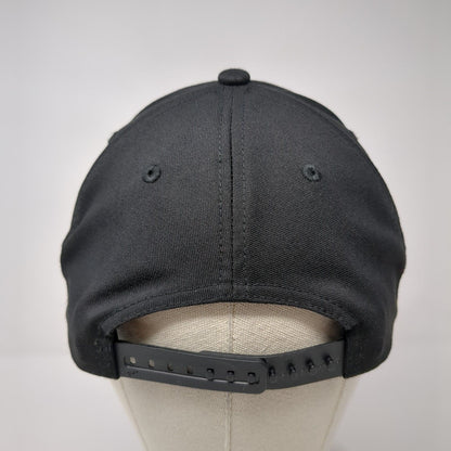 Smart Level Snapback Hat Black One Size Adjustable Embroidered Flexfit NU