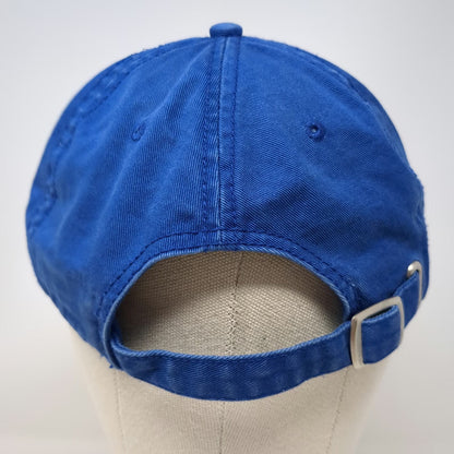 KNP Tulare California CA Blue One Size Baseball Cap Hat Red Slideback Strap