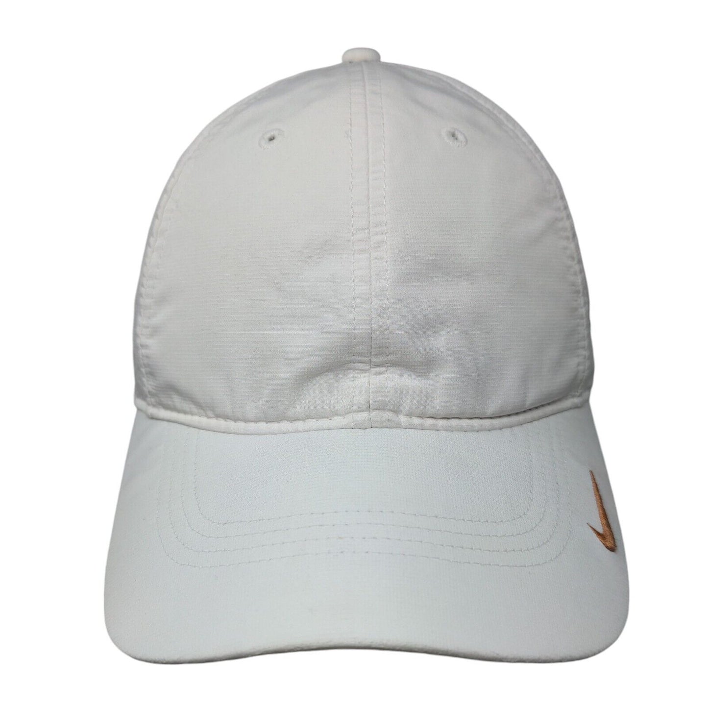 Nike Golf Gowlings Strapback Hat White OSFM Adjustable Embroidered Blank