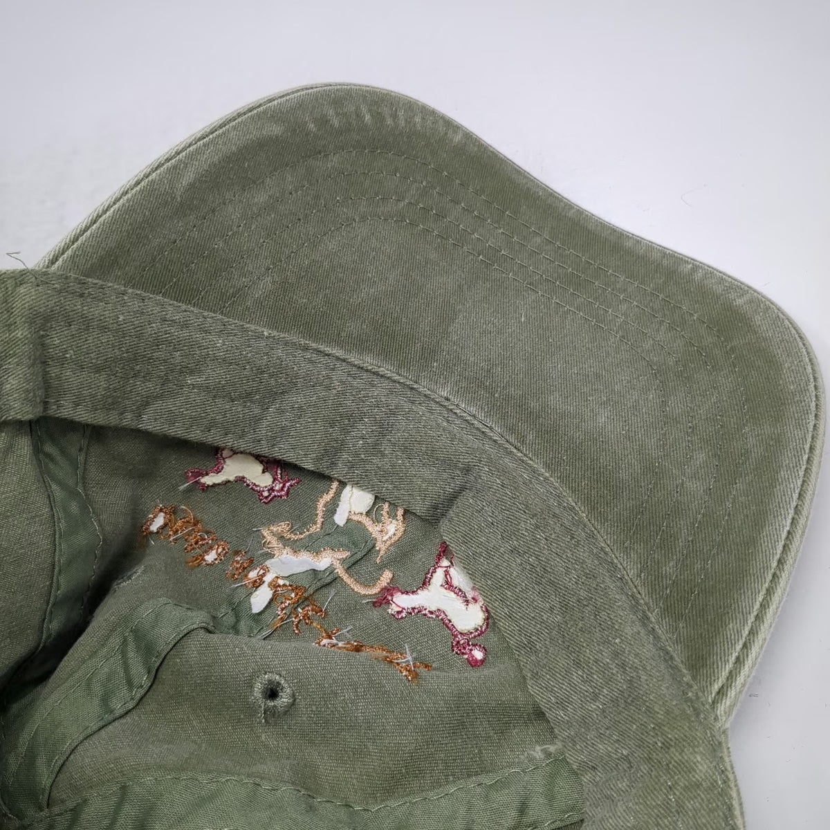 OTTO Baseball Cap Green OSFM Dead Horse Point Moab Utah Horse Embroidered Hat