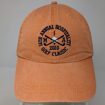 Fahrenheit Baseball Cap Orange One Size New England Coffee Golf Classic Hat