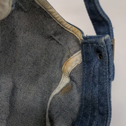 Unbranded Slideback Hat Blue One Size Adjustable Denim Blank Cotton