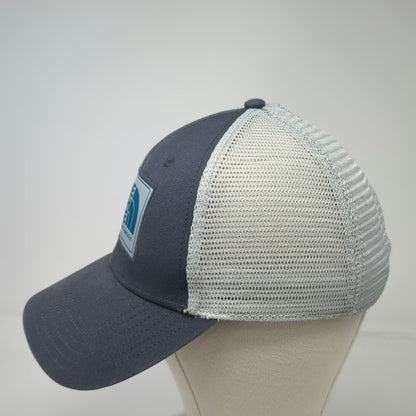 The North Face Trucker Hat Gray One Size Snapback Mesh Alpine Specialist Patch