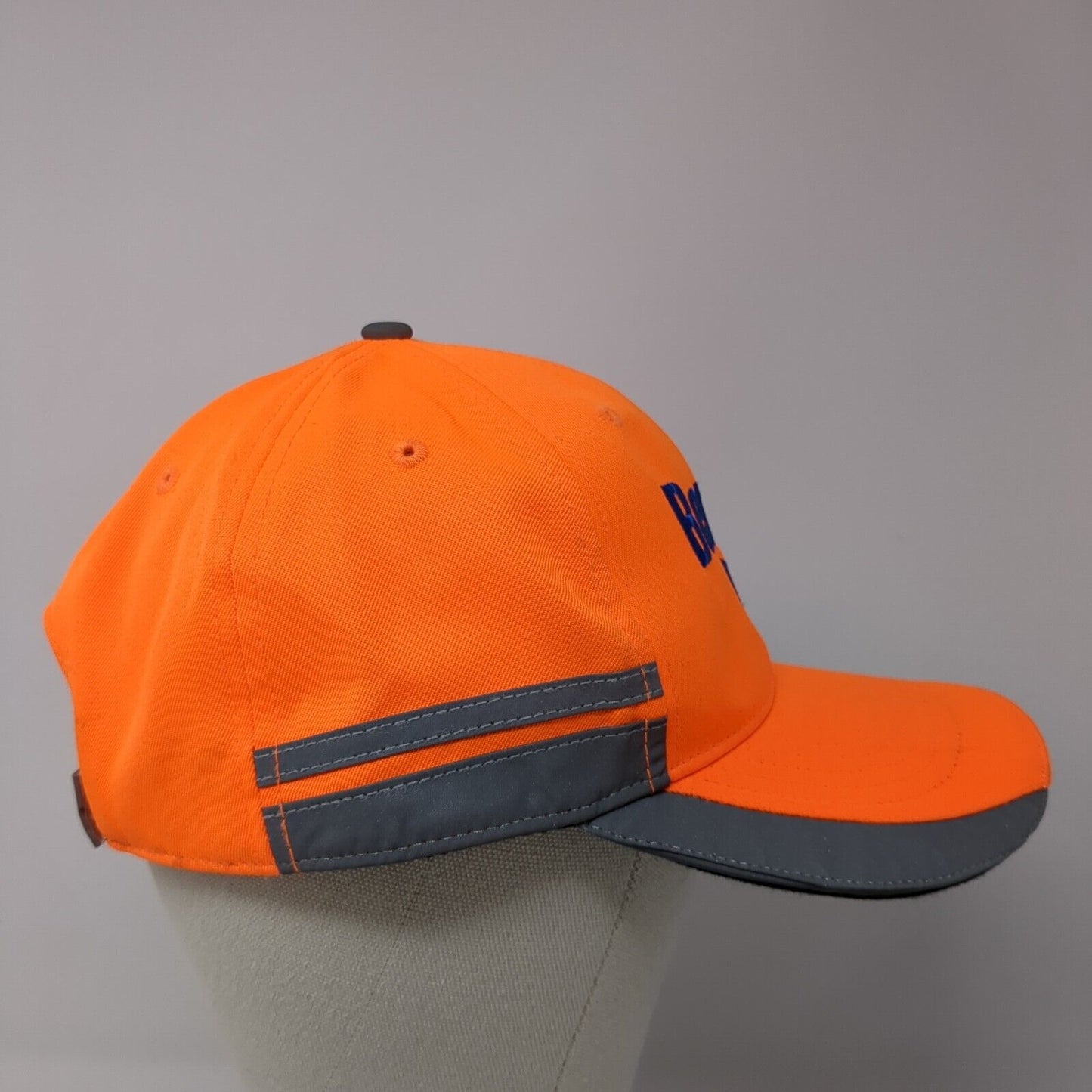 Bendix Strapback Hat Orange One Size Adjustable Outdoor Cap 6 Panel