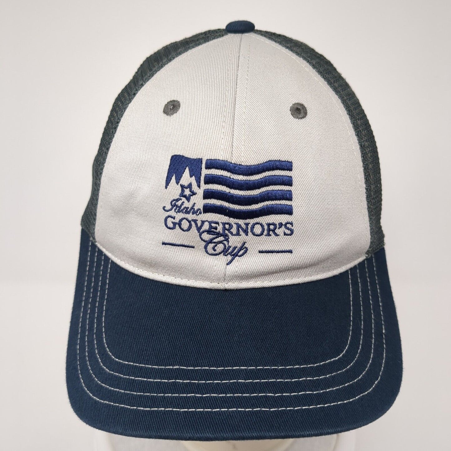 Idaho Governor's Cup Snapback Hat Multicolor OS Adjustable Mesh Back District