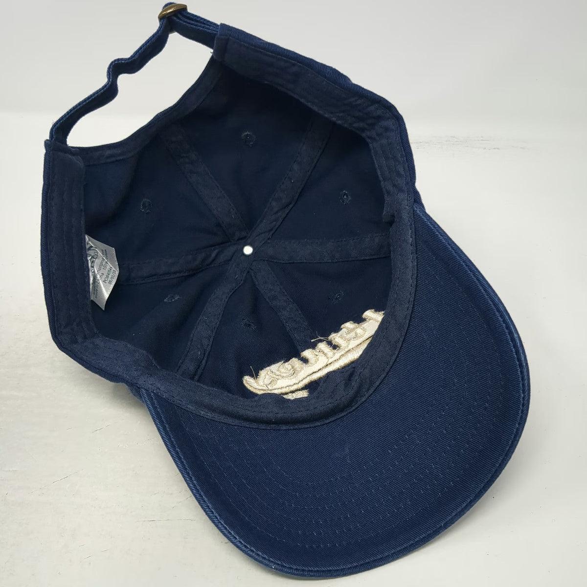 My Town Originals Baseball Cap Blue One Size Hines OR Cotton Slideback Hat