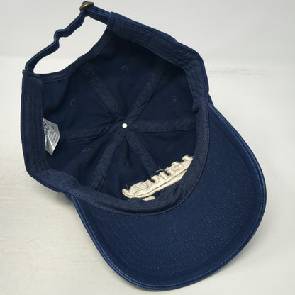My Town Originals Baseball Cap Blue One Size Hines OR Cotton Slideback Hat