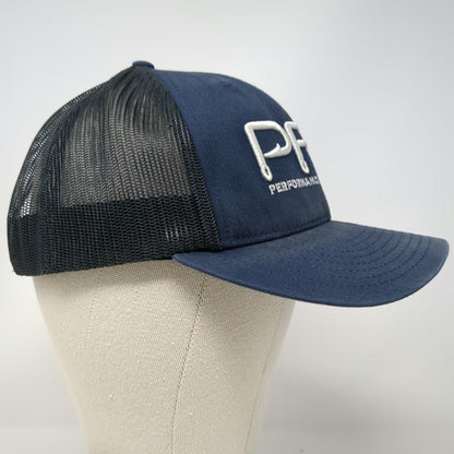Columbia PFG Trucker Hat Blue One Size Mesh Snapback Performance Fishing Gear