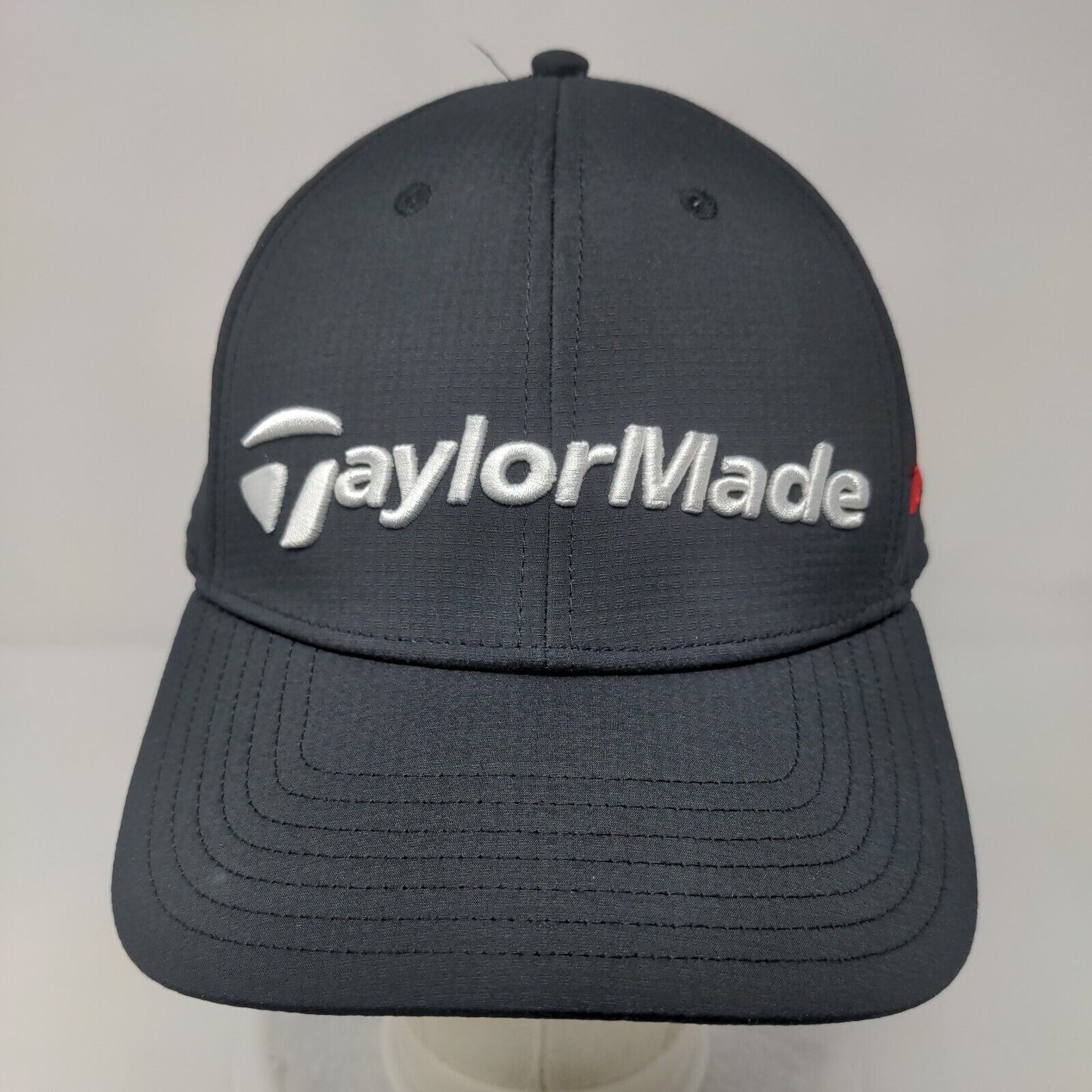TaylorMade Strapback Golf Hat Black OSFA Adjustable Embroidered Body Armor