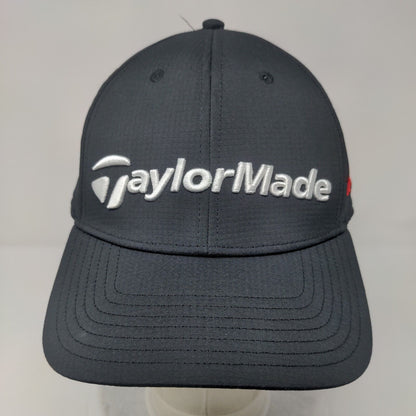 TaylorMade Strapback Golf Hat Black OSFA Adjustable Embroidered Body Armor