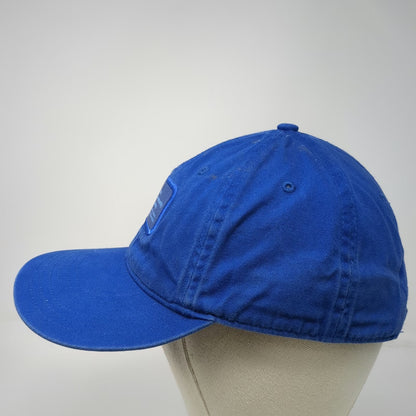econscious Baseball Cap Blue One Size Organic Cotton Library Patch Strapback Hat