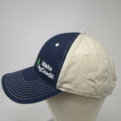 Outdoor Cap Baseball Cap Blue One Size Idaho AgCredit Strapback Two Tone Hat