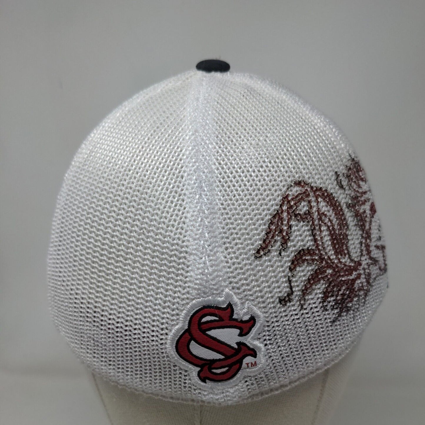 Reebok Heisman Men's Fitted Hat Cream OSFA South Carolina Gamecocks Embroidered