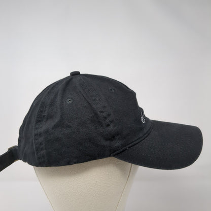Eleven Slideback Hat Black One Size Solid Embroidered Port & Company