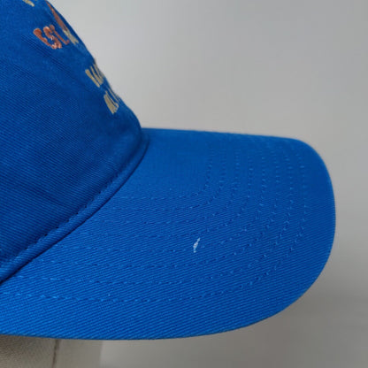 Camp Barney Medintz Slideback Hat Blue OSFM Embroidered The Game