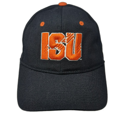 Idaho State Bengals NCAA Zephyr Cap Black Orange 6 7/8 Fitted Tiger Logo Hat