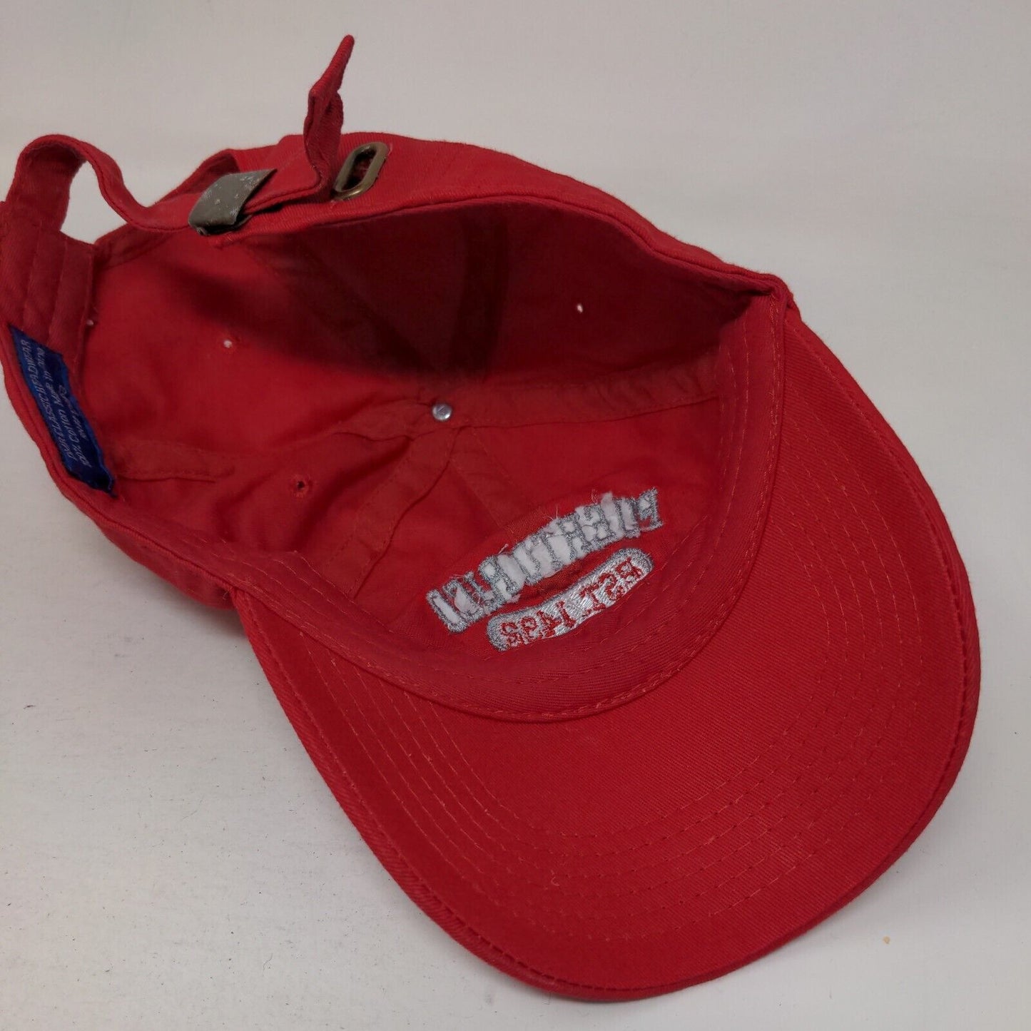 Puerto Rico Caribbean Paradise Slideback Hat Red One Size Embroidered