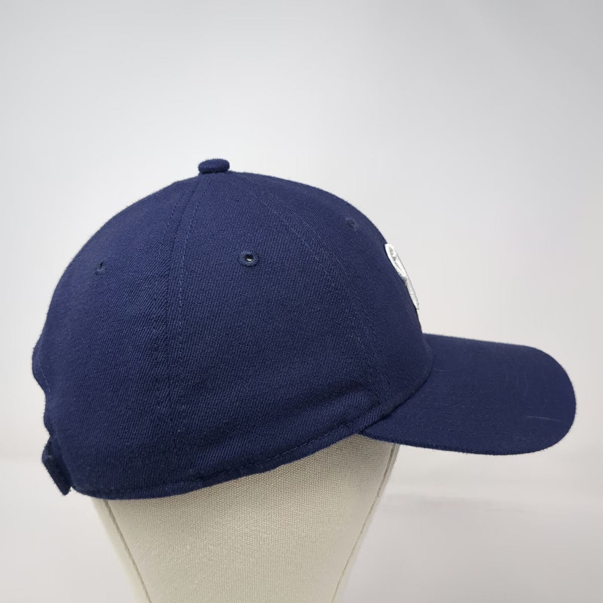 Milwaukee Brewers MLB New Era Blue Baseball Cap One Size Strapback Curved Brim