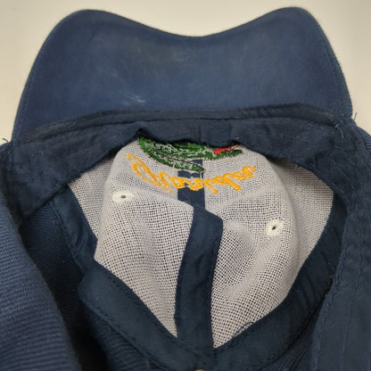 Florida USA Crocodile Strapback Hat Blue One Size Adjustable 6 Panel