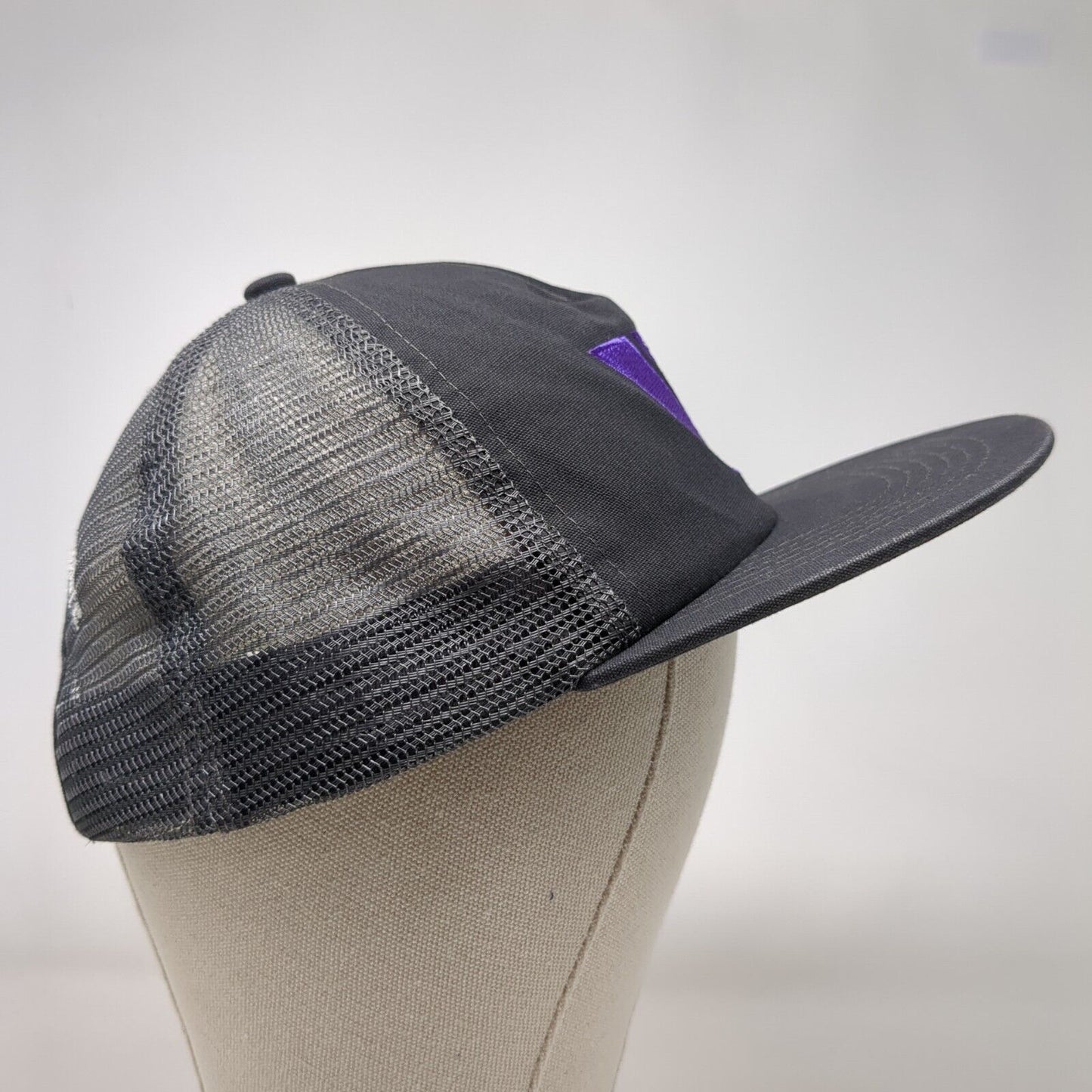 Great Salt Lake Institute Snapback Trucker Hat Gray OSFA Mesh Back