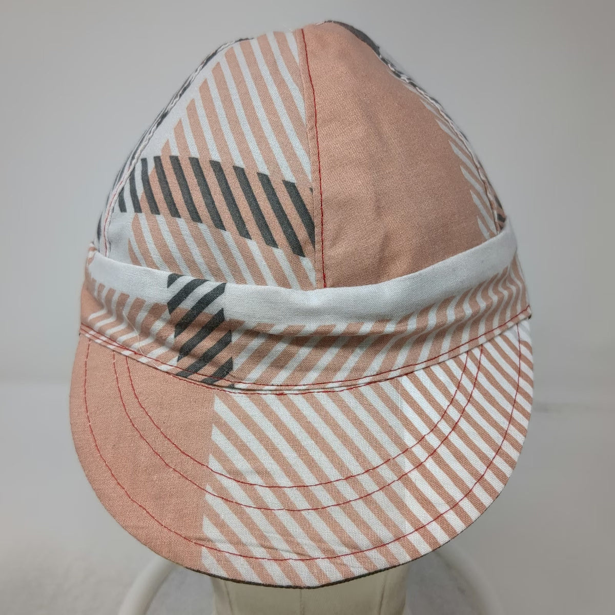 Army Cap Green One Size Reversible Camo Geometric Pattern Work Welders Soft Hat