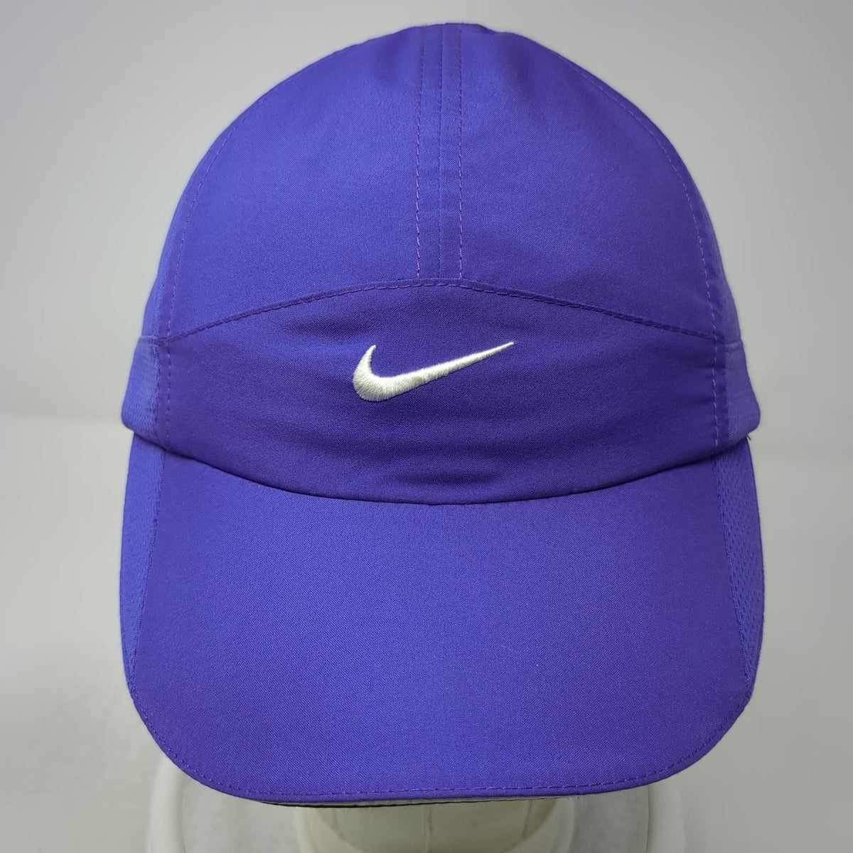 Nike Baseball Cap Purple One Size Dri-FIT Featherlight Hat Running Mesh