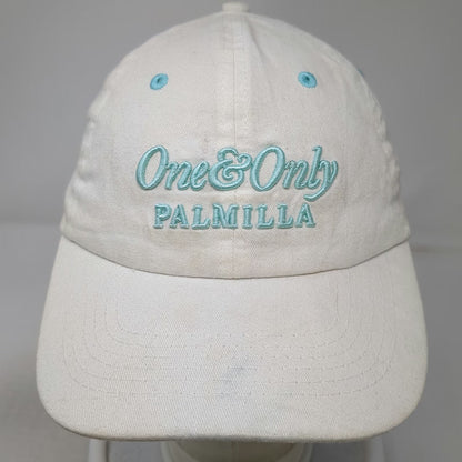 One & Only Palmilla Resort White Baseball Cap One Size Strapback Cotton Hat