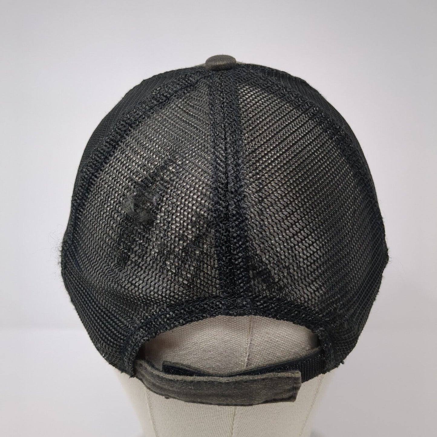 Vikings The Fight Is What Feed Us Trucker Hat Gray OS Mesh Back Port Authority