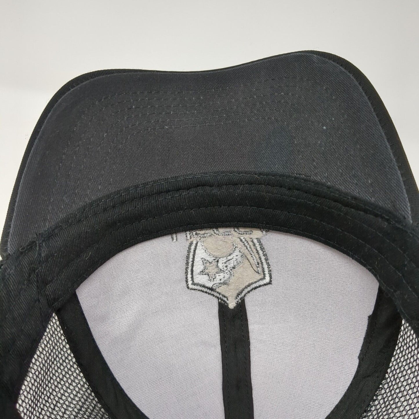 USCCA Snapback Trucker Hat Black One Size Adjustable Patriotic Mesh Back