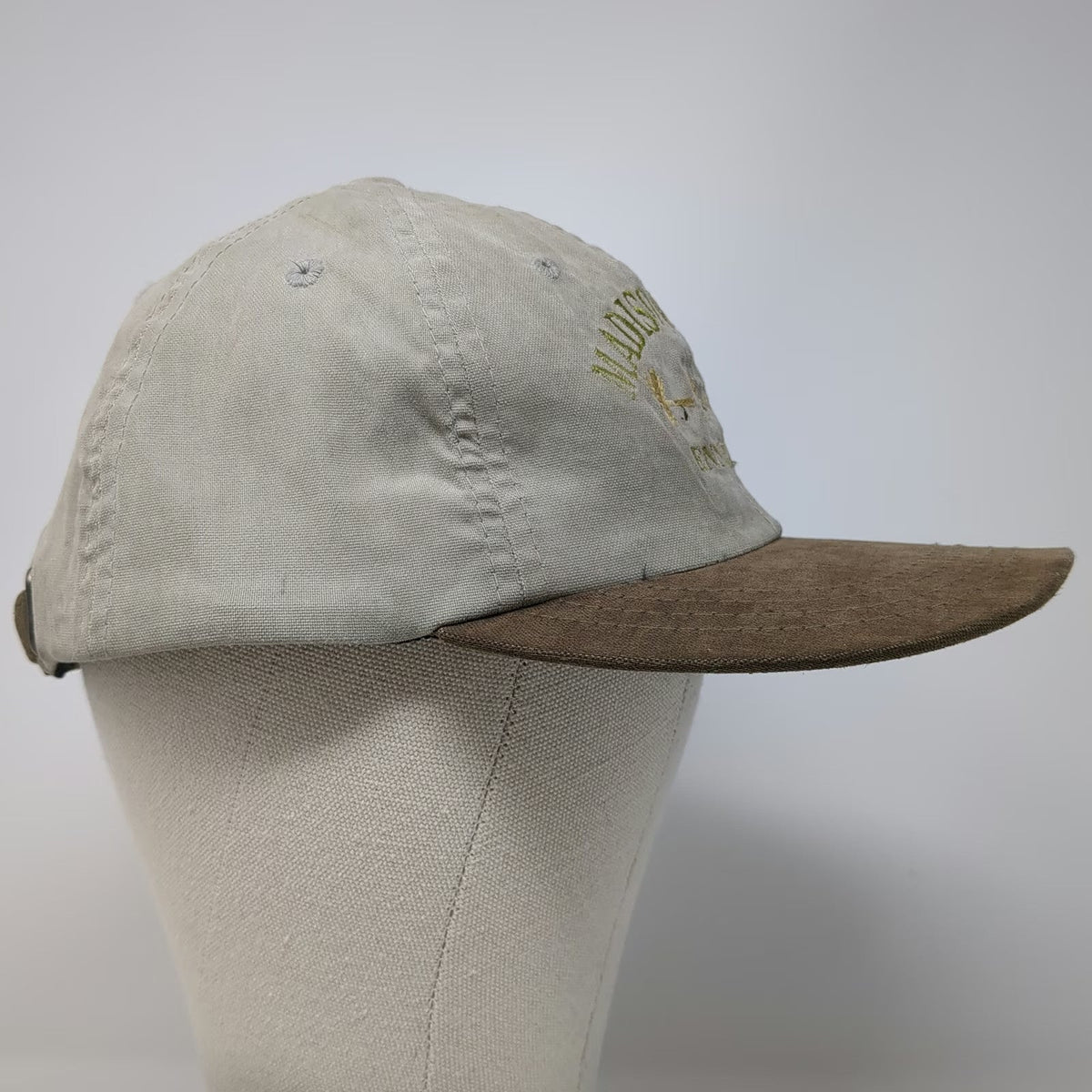 Imperial Baseball Cap Beige Brown One Size Madison River Ennis MT Fly Fishing