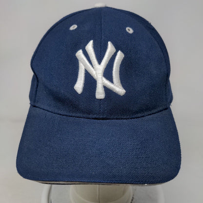 New York Yankees City Hunter Strapback Hat Blue OSFA Embroidered OSFA MLB