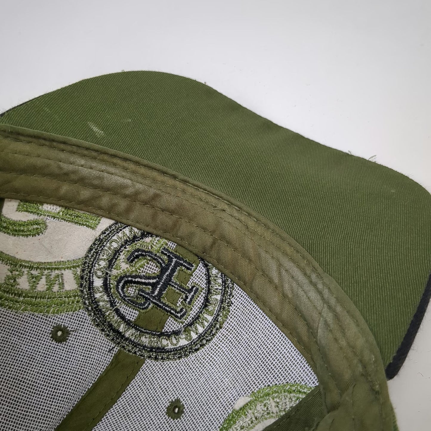 Lanza San Francisco SF Camo Green Baseball Cap One Size Strapback Souvenir Hat