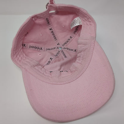 On Pointe Slideback Hat Pink OSFA Adjustable Embroidered 6 Panel Danskin