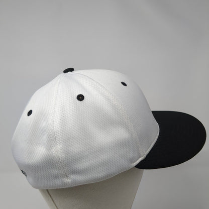 Letter F Established 2007 Fitted Hat White L-XL Richardson Dryve 6 Panel