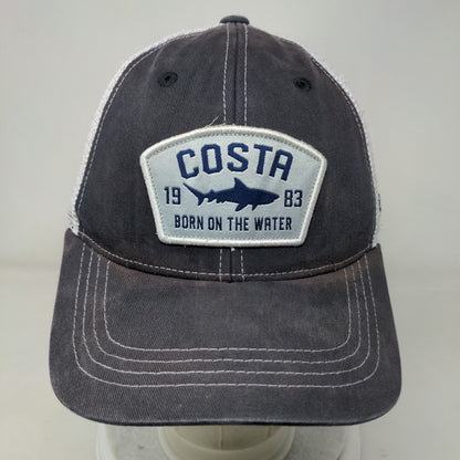 Costa Born On The Water Snapback Mesh Back Trucker Hat Blue One Size
